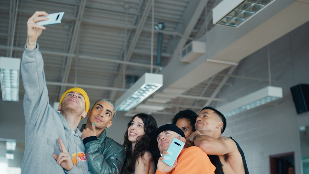 Samsung Galaxy campaign