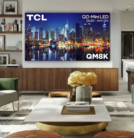TCL QM8K over a modern console